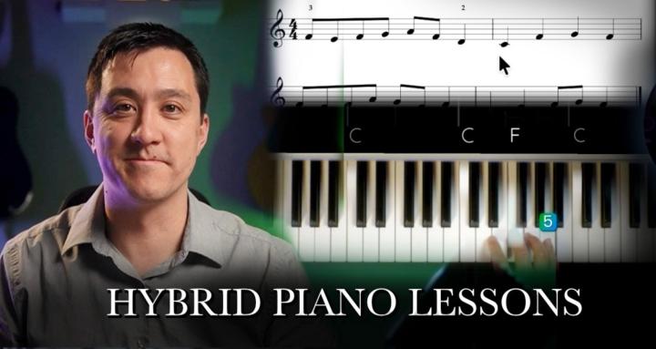 Hybrid Piano Lessons