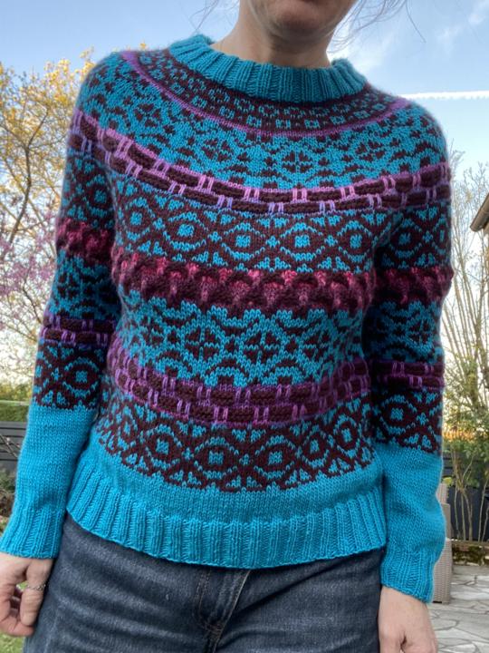 My Rujuu sweater is finished ! 🎉