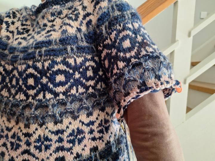 Sleeves too big - back to start :-(