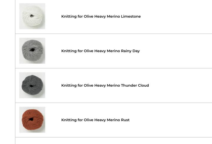 Color selection.  I am a lot behind and wondering if I can catch up.