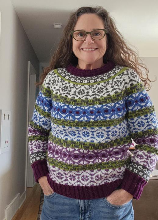 Done knitting, now all the ends!