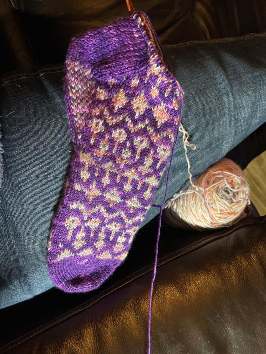 Rami Sock Progress 😬