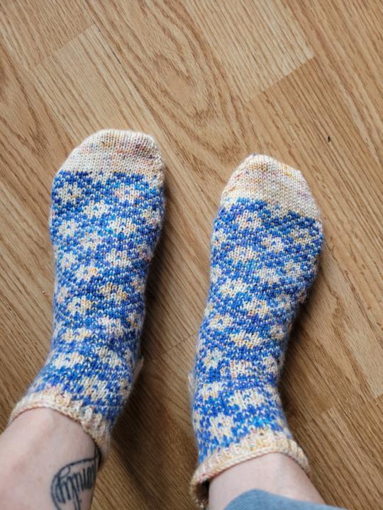 Auseklis socks finished