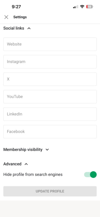 Protecting your account