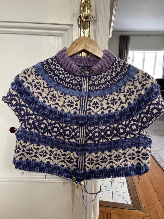 Clue 4 done!  I’m having sooo much fun!😊🧶