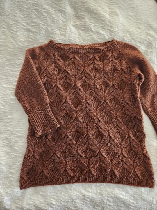 My Daugher's first sweater 
