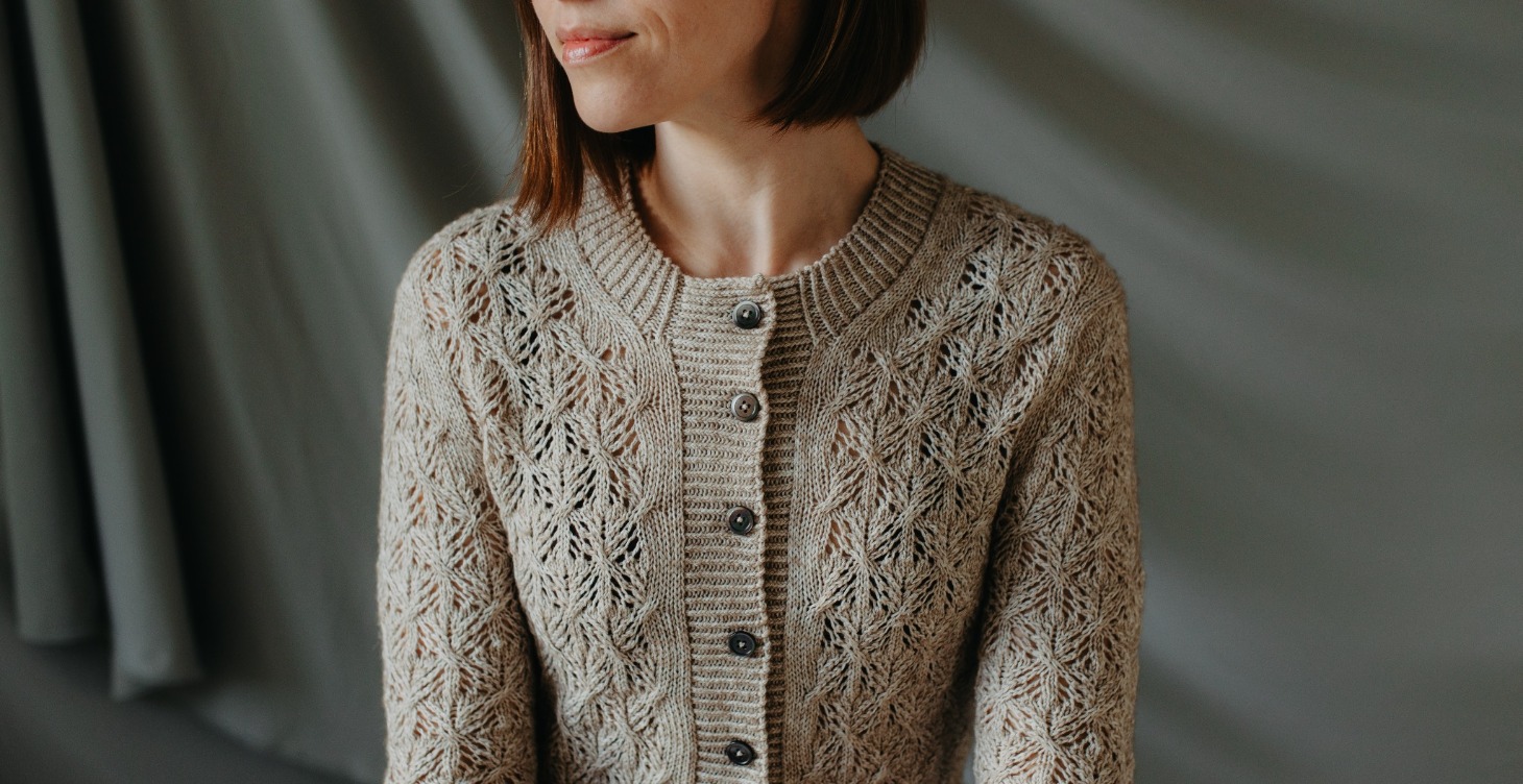 How To Knit The Noura Cardigan