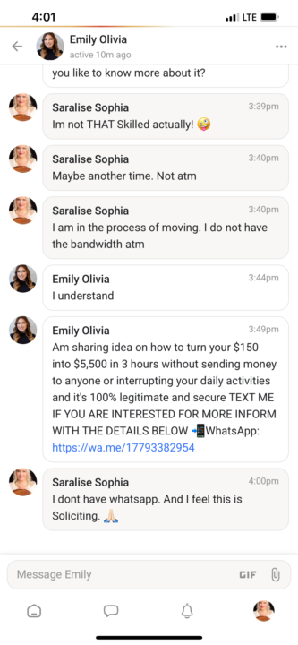 Ive been Solicited within this Group already