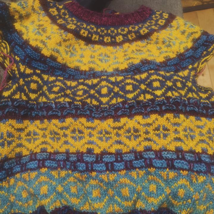 Still knitting!