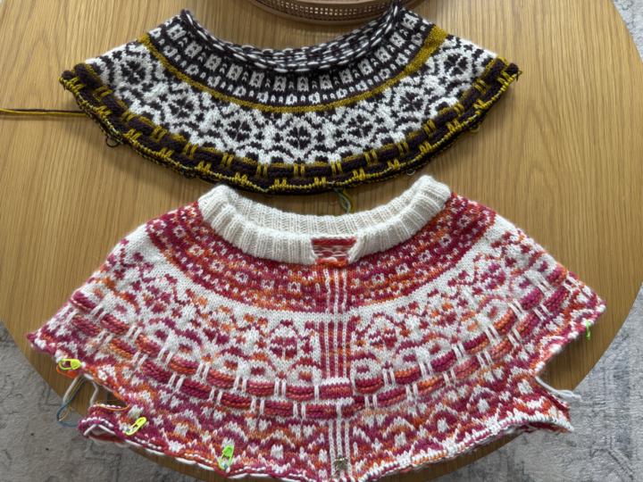 Loving this so much I’m taking a leaf out of others books and attempting both the sweater and the cardigan 