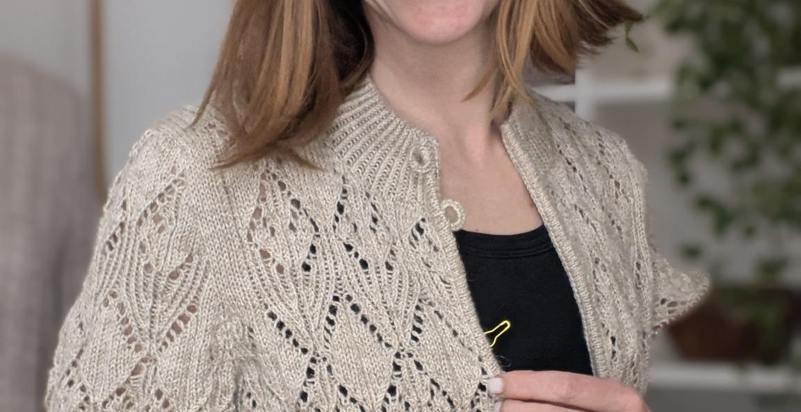 How To Knit The Tawus Cardigan