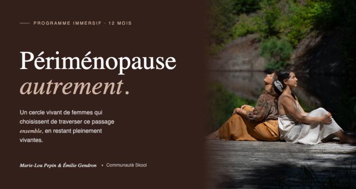 Périménopause autrement