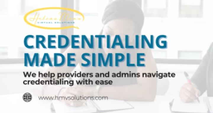 Credentialing Made Simple