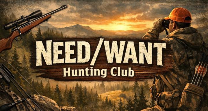 NEED/WANT Hunting Club