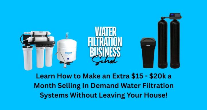 Water Filtration Business