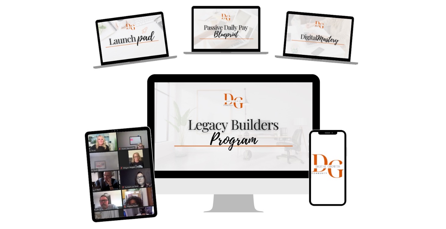 4. Legacy Builders:(available on my website)