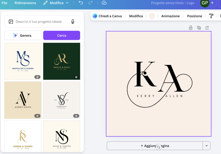 CANVA - LOGHI PER BRAND