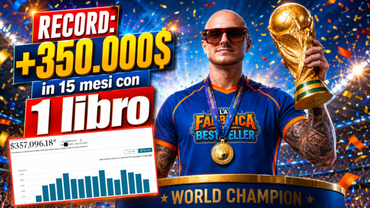 🔥 NUOVO VIDEO - COME HO GUADAGNATO 350.000$ IN 15 MESI CON 1 LIBRO 🔥  