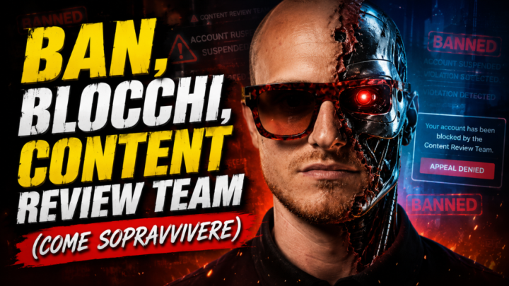 🔥 NUOVO VIDEO - COME SOPRAVVIVERE AI BLOCCHI/BAN 🔥