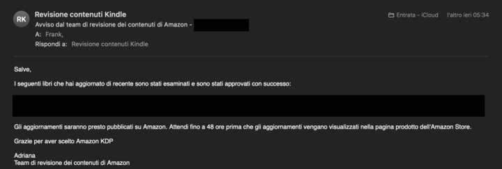 La mia esperienza nella Fabbrica