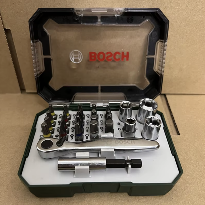 🔥 Our first deal! Bosch 26pc. Screwdriver Bit and Ratchet Set