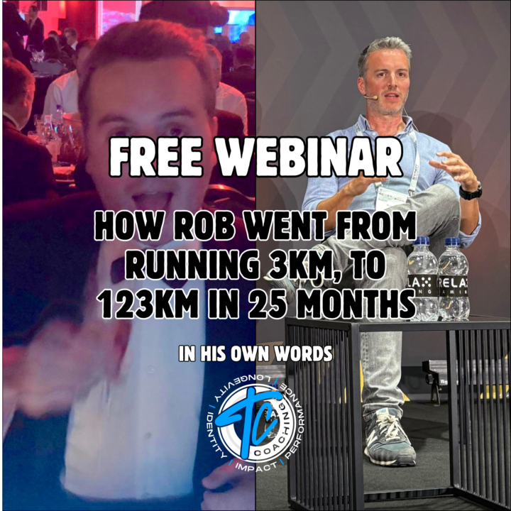 LIVE WEBINAR 16 April @ 7PM - Rob's Story