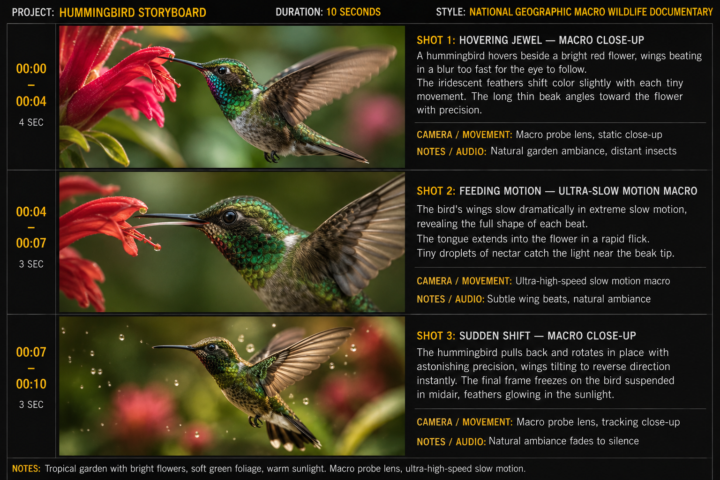 Birds National geographic in seedance 2.0