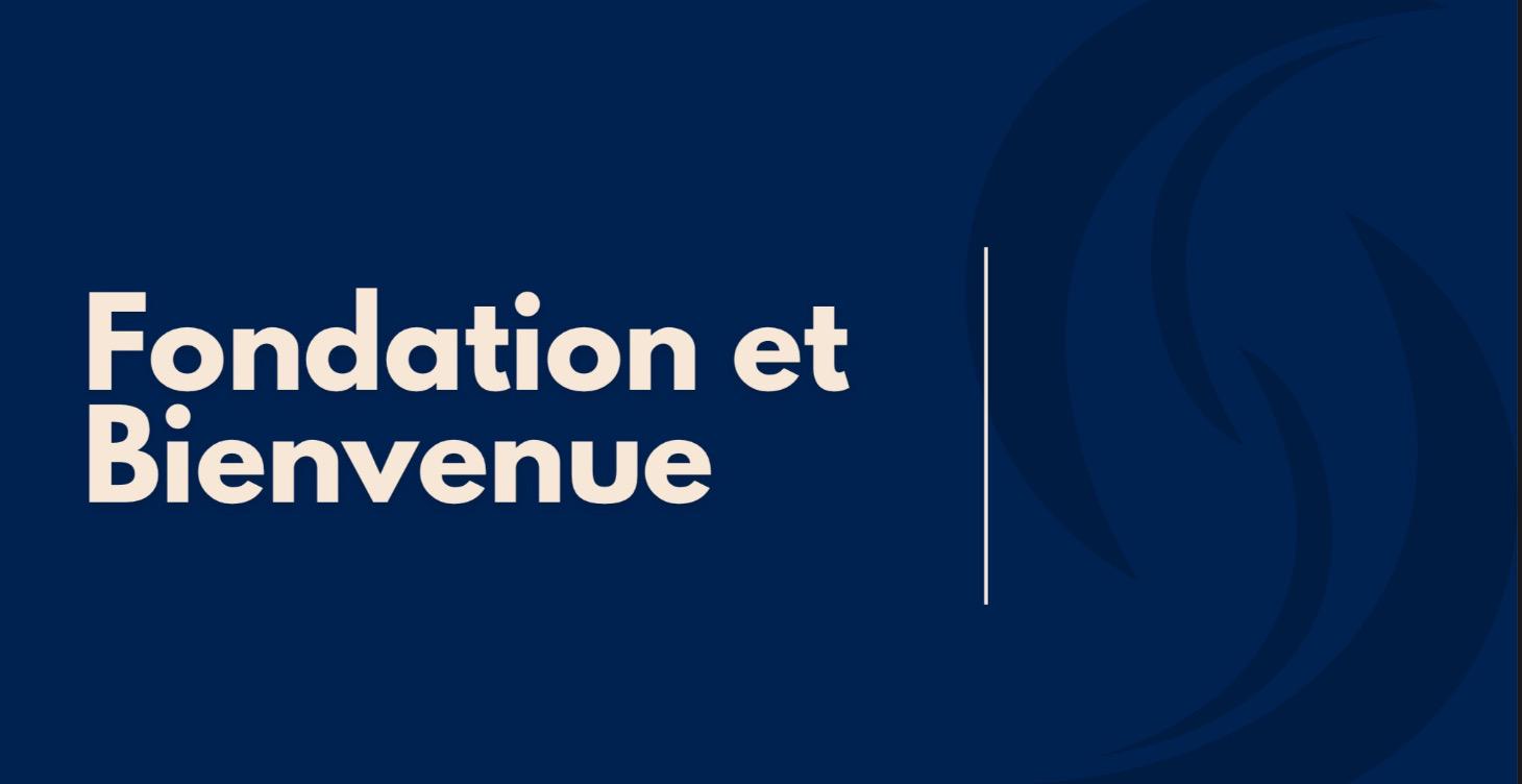 Module 0 : Fondation et bienvenue