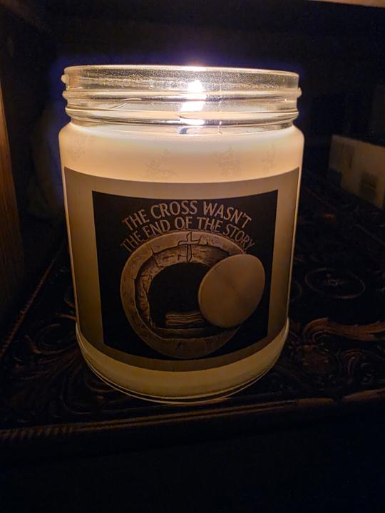 I got my candle and hoodie! 