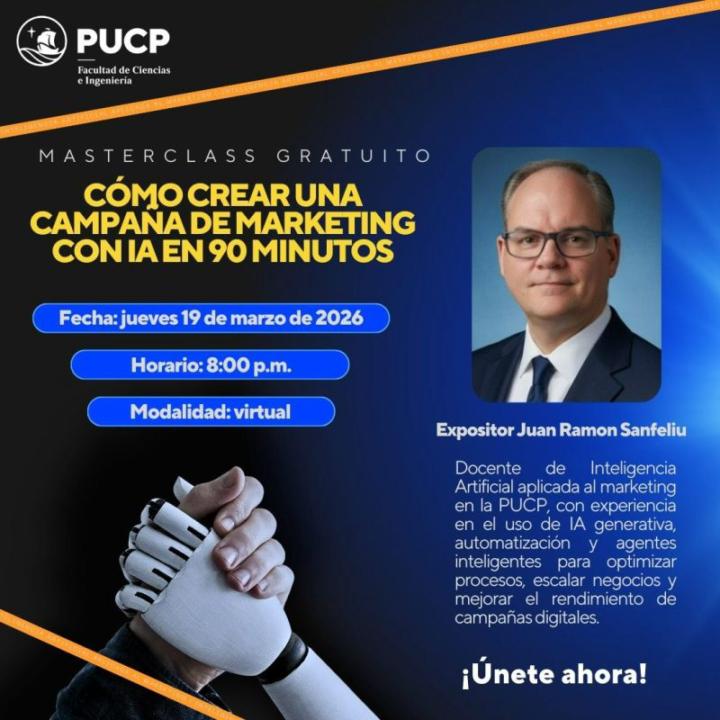 Masterclass Gratuita de IA aplicada al Marketing