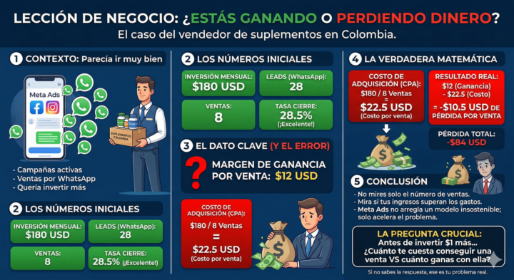 Una campaña que vende no tiene porque ser rentable