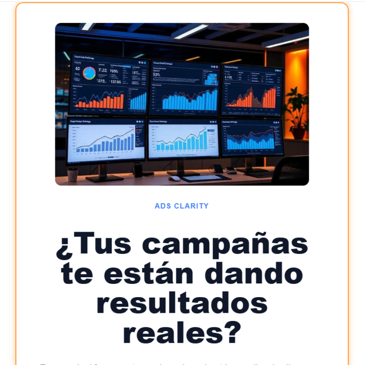 TEST DE DIAGNÓSTICO DE TUS CAMPAÑAS DE PUBLICIDAD