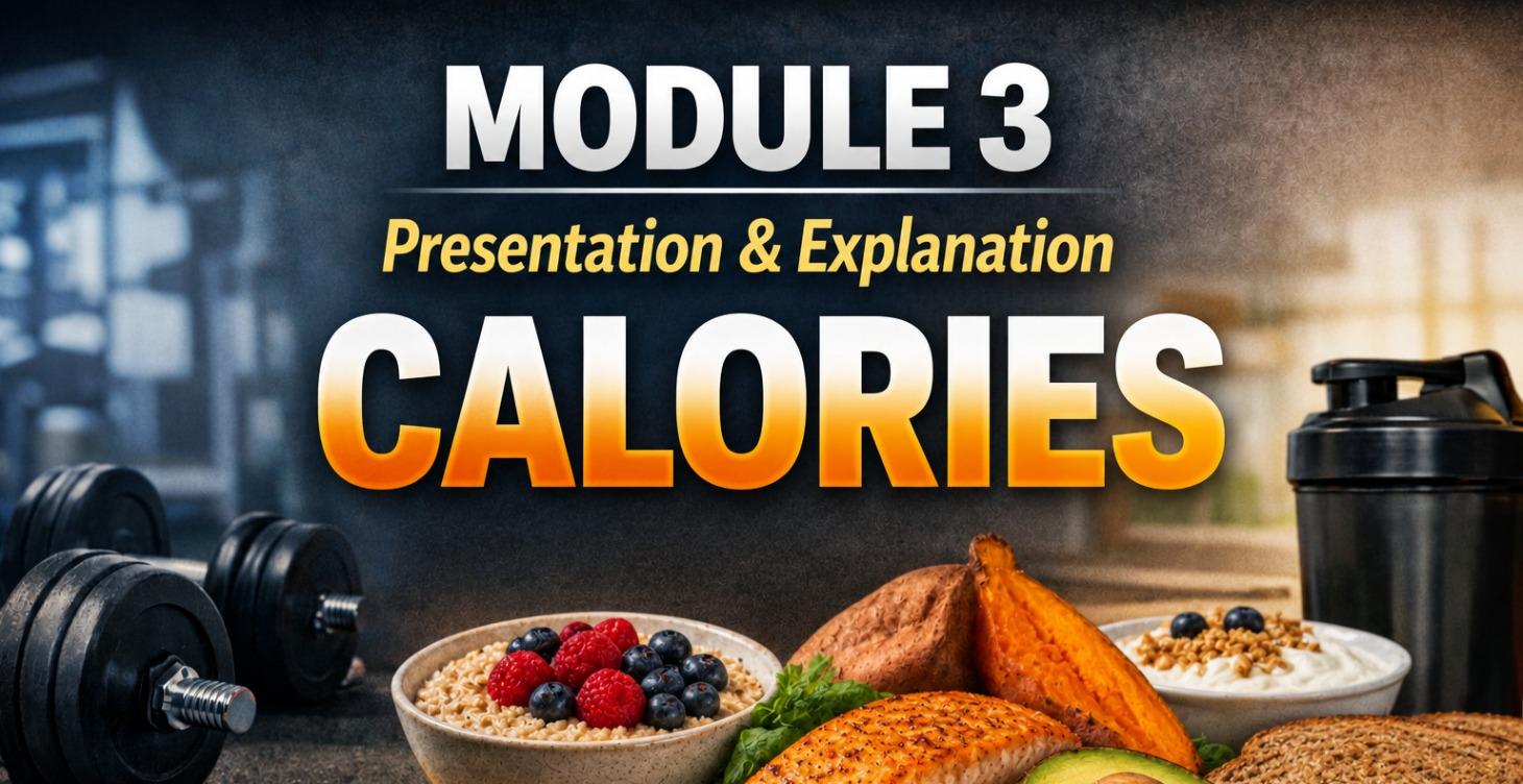 Module 3, Calories