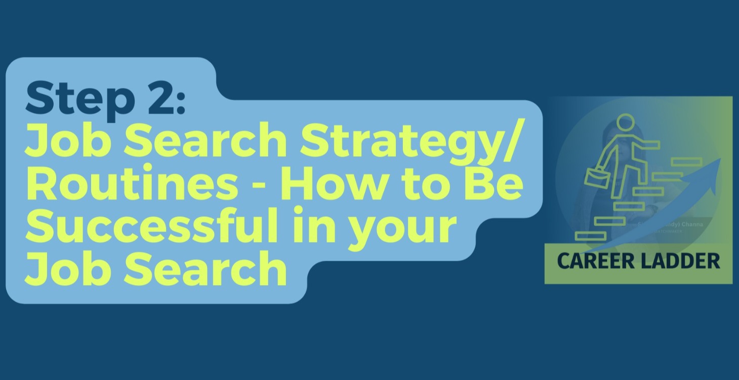 Step 2: Job Search Strategy/ Routines