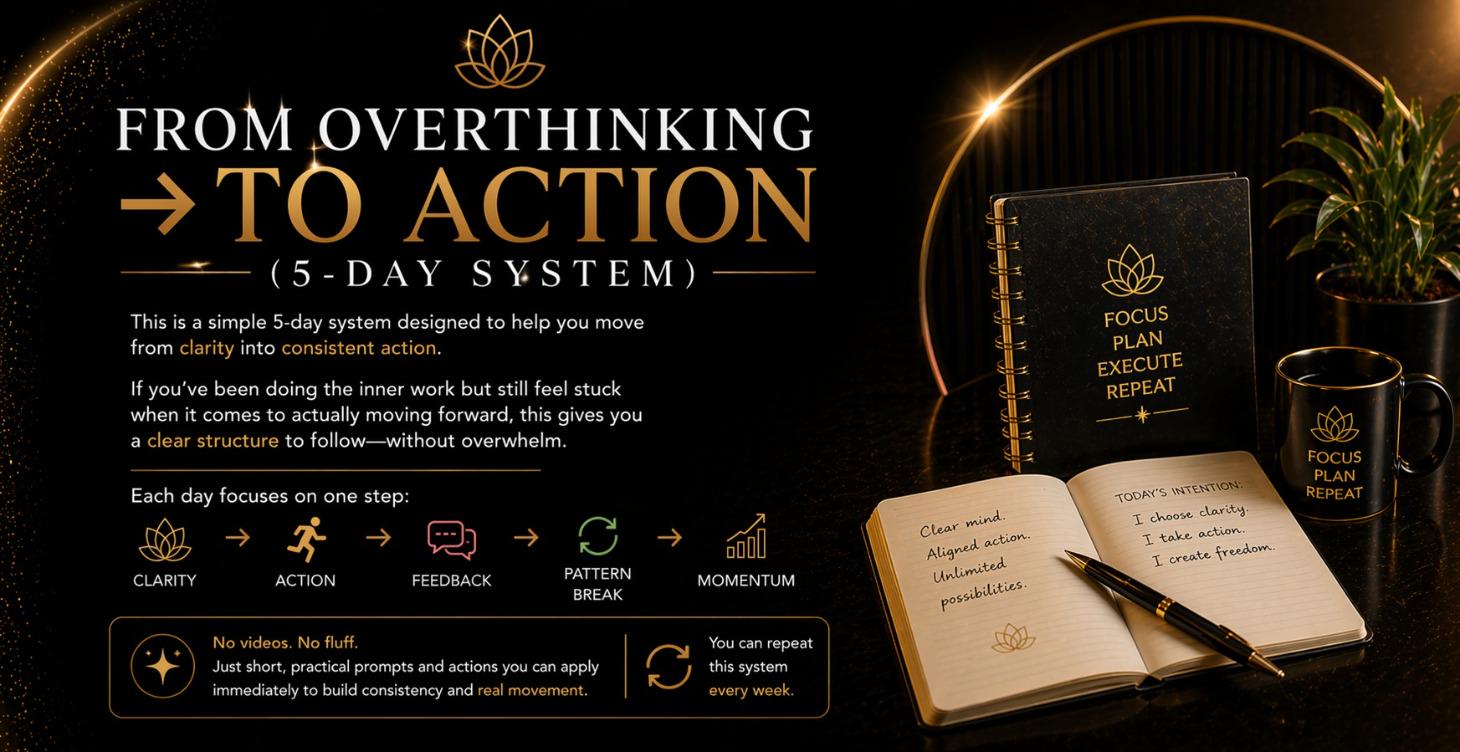 Overthinking to Action (5-Day System)
