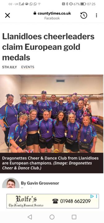 Cheerleader European Champions 
