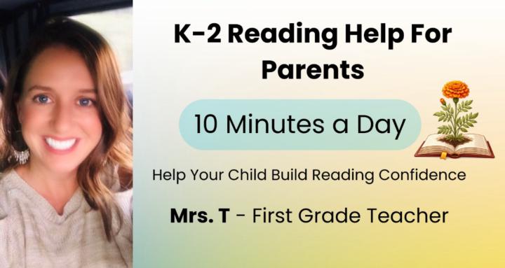 K-2 Reading Help for Parents