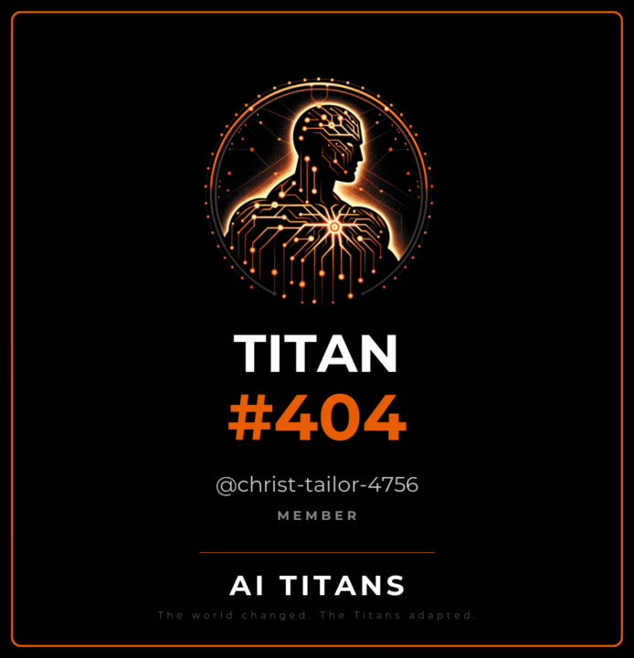 The Titans just hit 405 strong. The movement doesn't stop.