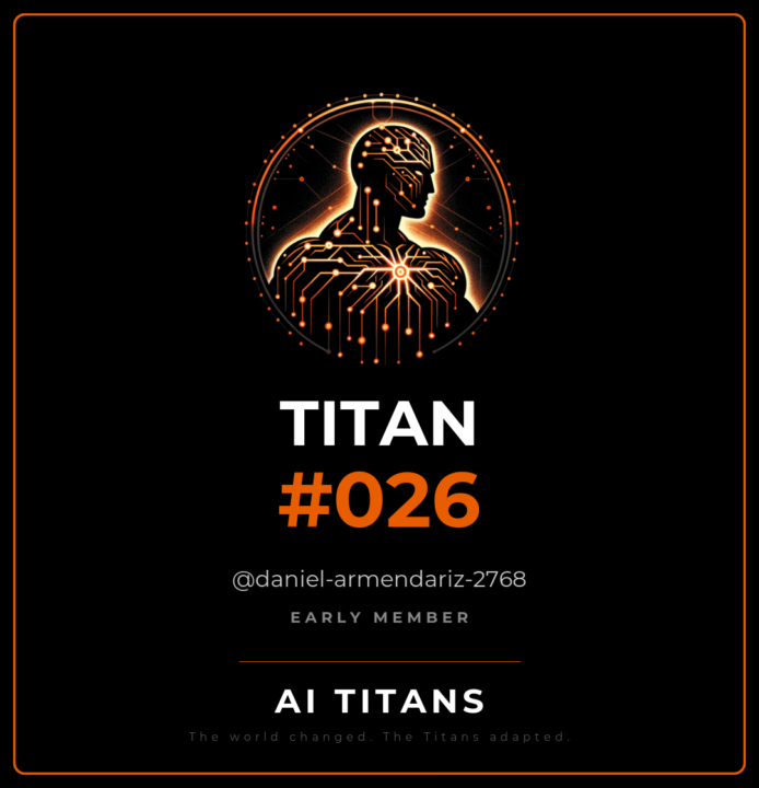 Titan #026 has claimed his throne.