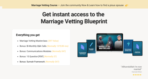 Muslim Marriage Blueprint gallery image