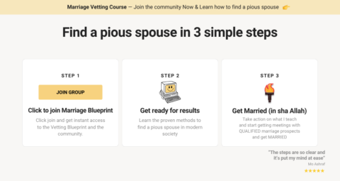 Muslim Marriage Blueprint gallery image