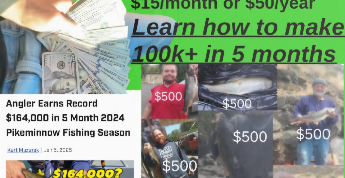 Advanced pikeminnow fishing