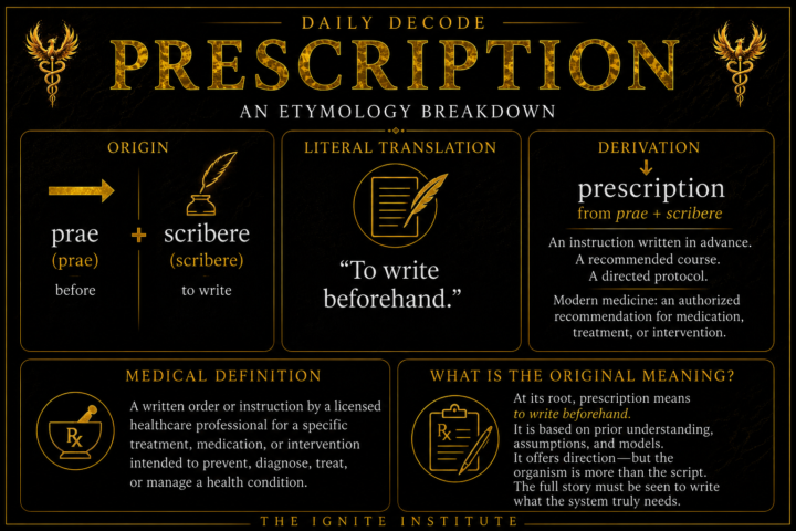 Daily Decode - PRESCRIPTION