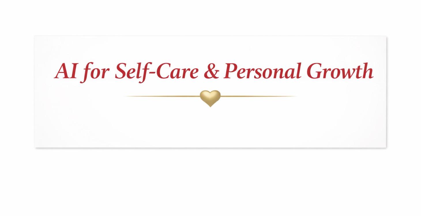 🤖 AI for Self-Care & Personal Growth