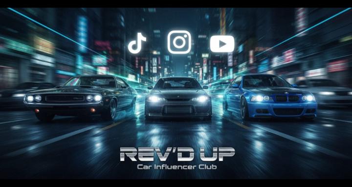 REV'D UP: Car Influencer Club