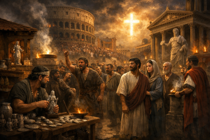Bread, Spectacle, and Allegiance: Why Rome Feared the Early Church