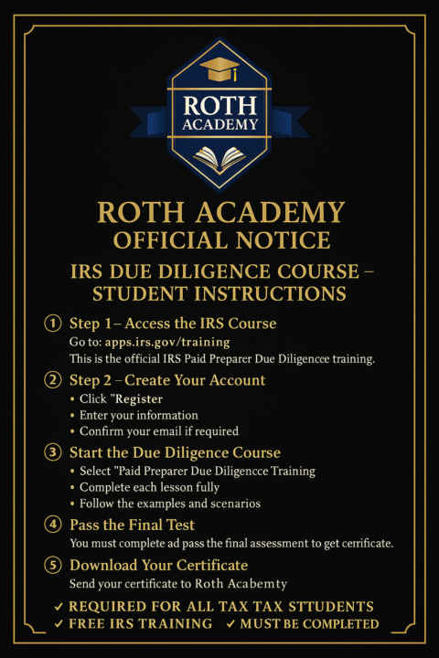 Complete your due diligence!