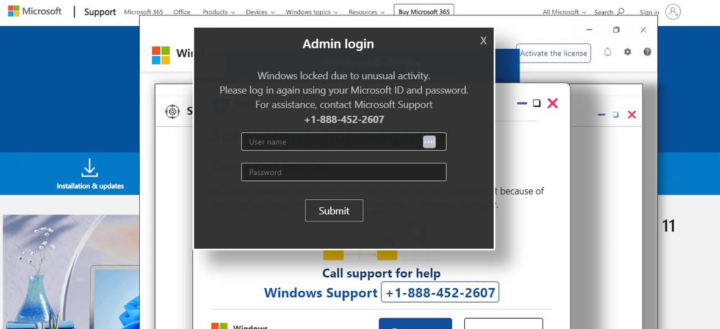Beware of the Windows Defender Phishing Attempt