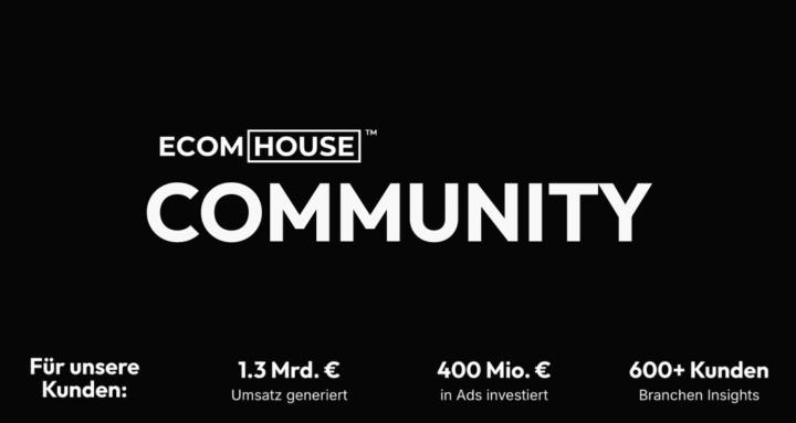 ECOM HOUSE - Community