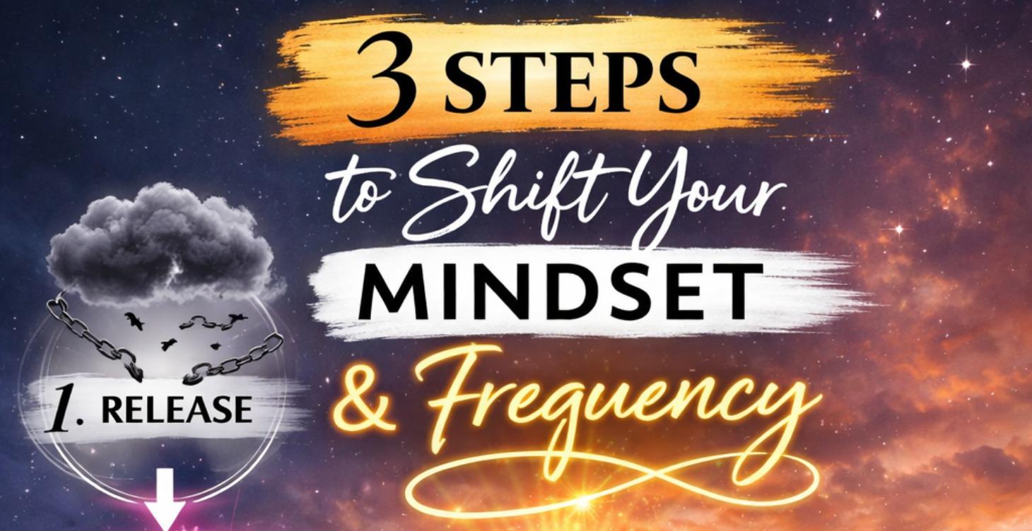 3 Steps to Shift Your Mindset & Frequency
